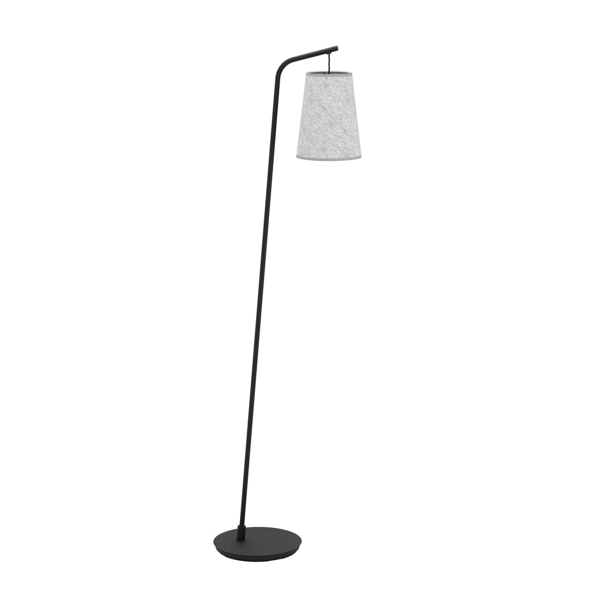 EGLO staande lampen Alsager - e27 - zwart