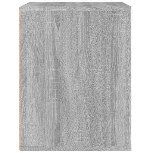 NNEVL Wall-mounted Bedside Cabinet Grey Sonoma 50x36x47 cm