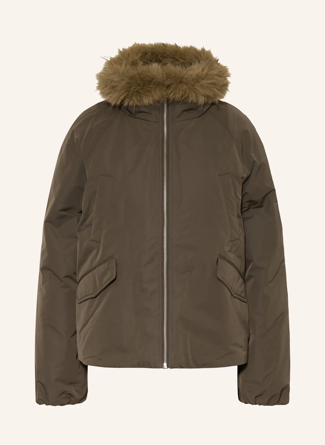 darling harbour Jacke mit Kunstfell