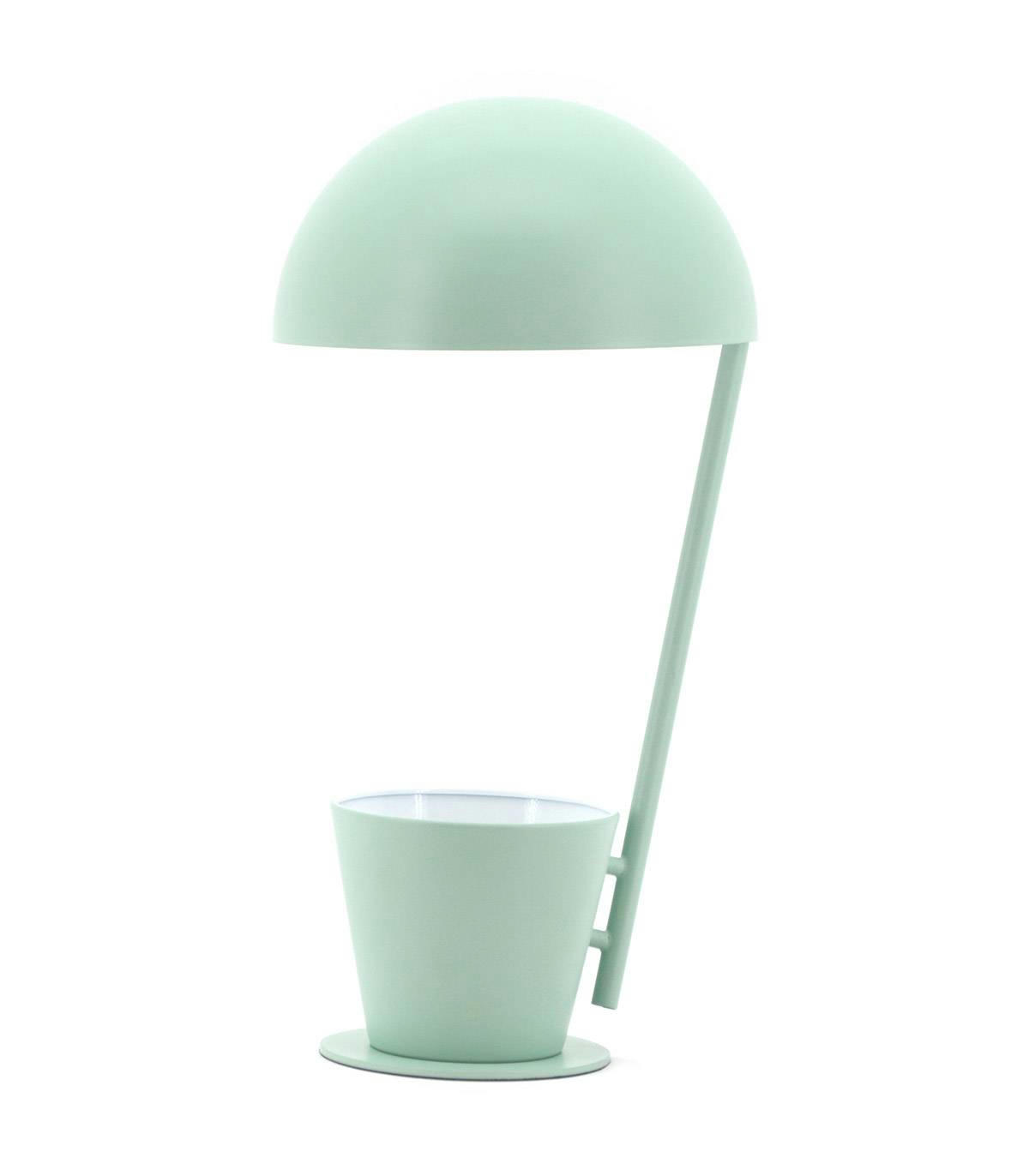 PRETTY - Lampe en métal vert h.40 cm