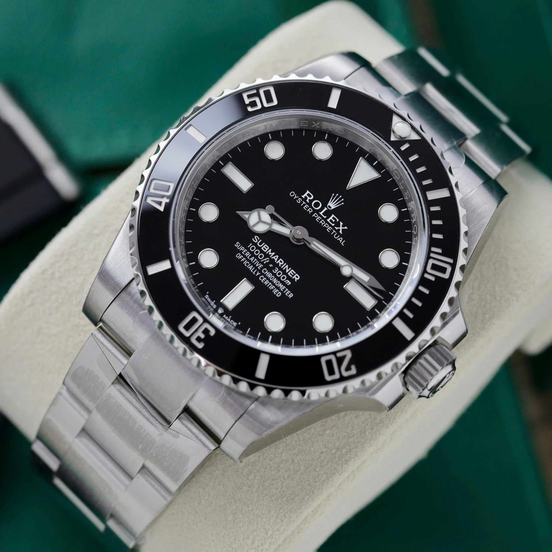 Rolex Submariner 114060 No Date 904L Steel Black Dial 40mm Oyster Super Clone