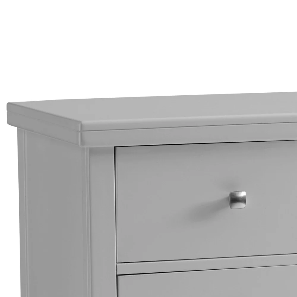 Sealy Bella 3-drawer Contemporary Grey Dresser