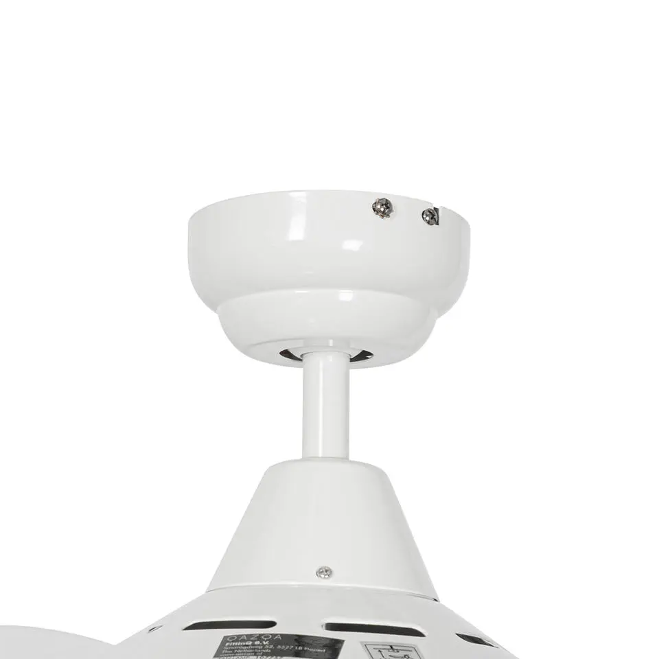 Qazqa plafondventilator cool wit ge?ntegreerde led
