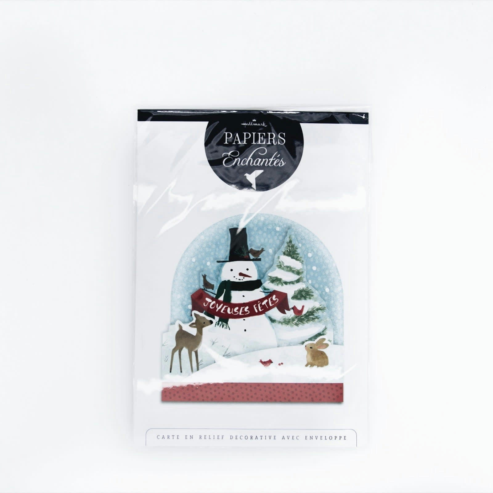 - Carte de voeux noël pop-up 3d boule à neige