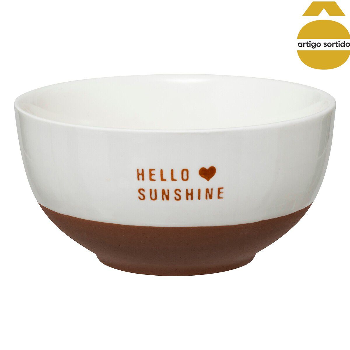 Tigela HELLO branca 45cl