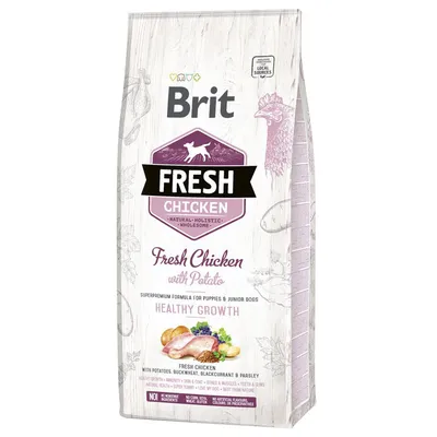 Brit Fresh chicken with potato Puppy Healthy Growth