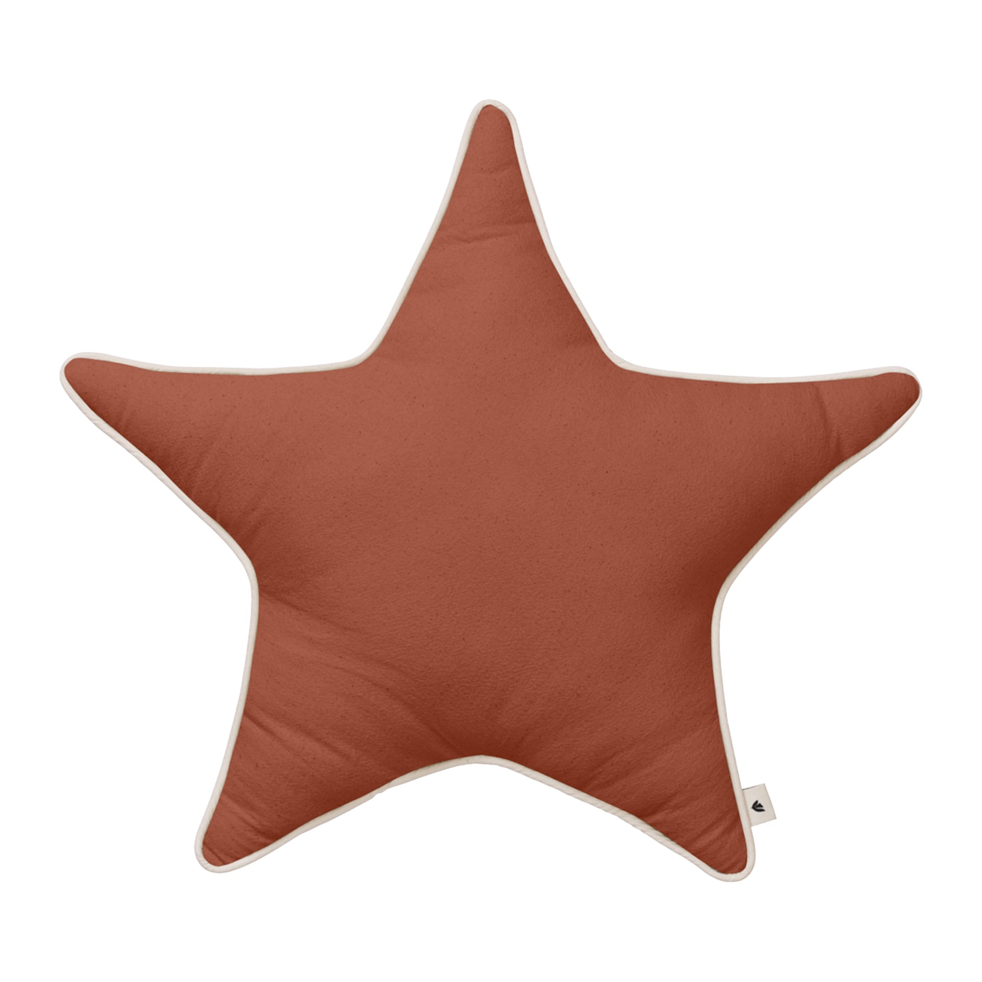 Ferm Living Star Sierkussen - Brown Clay