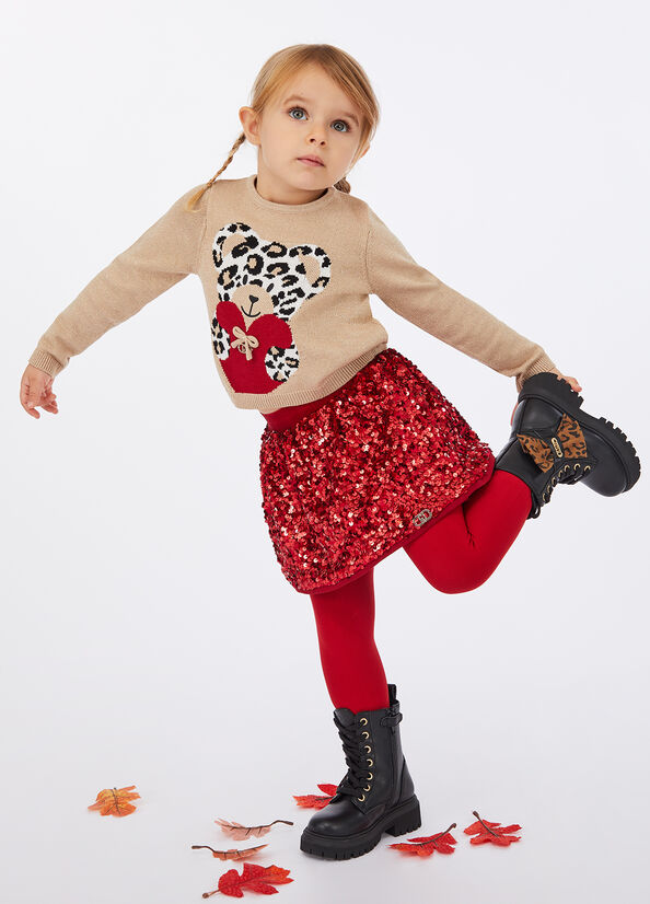 Gonna con paillettes