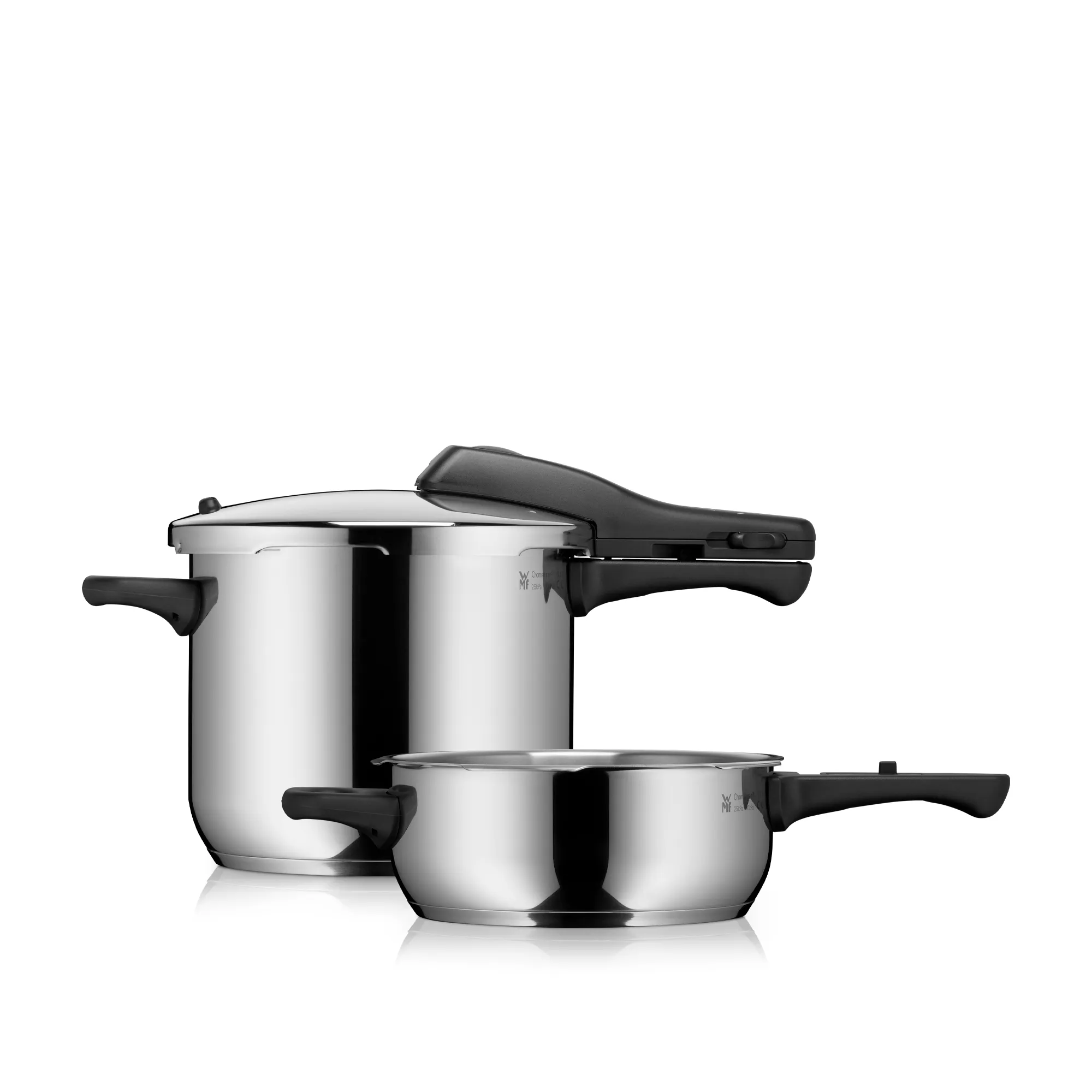 WMF Perfect One Pot Pressure Cooker Set, 6.5 L and 3 L