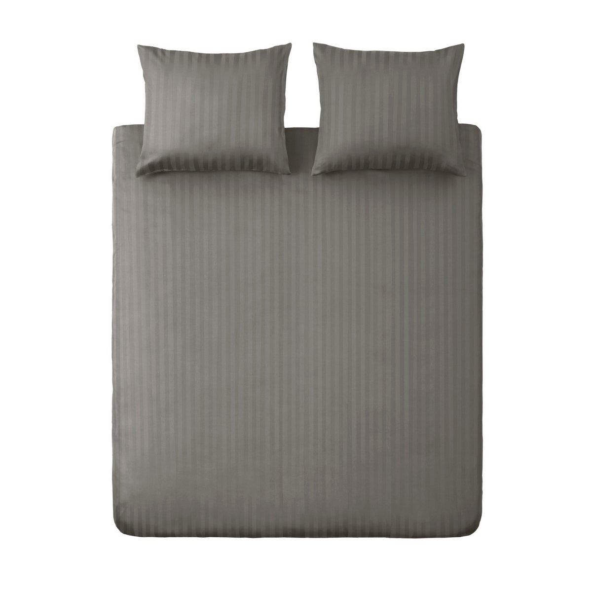 Ten Cate dekbedovertrek - 100% katoensatijn - 200x200/220 - taupe