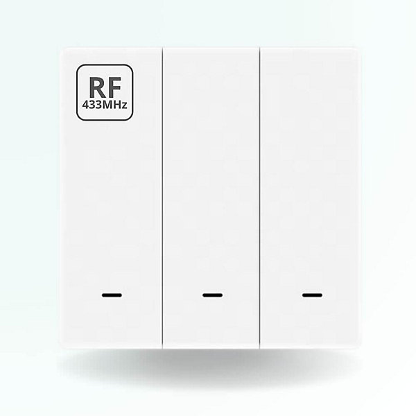 Interrupteur sans fil rf 433 - 3 boutons