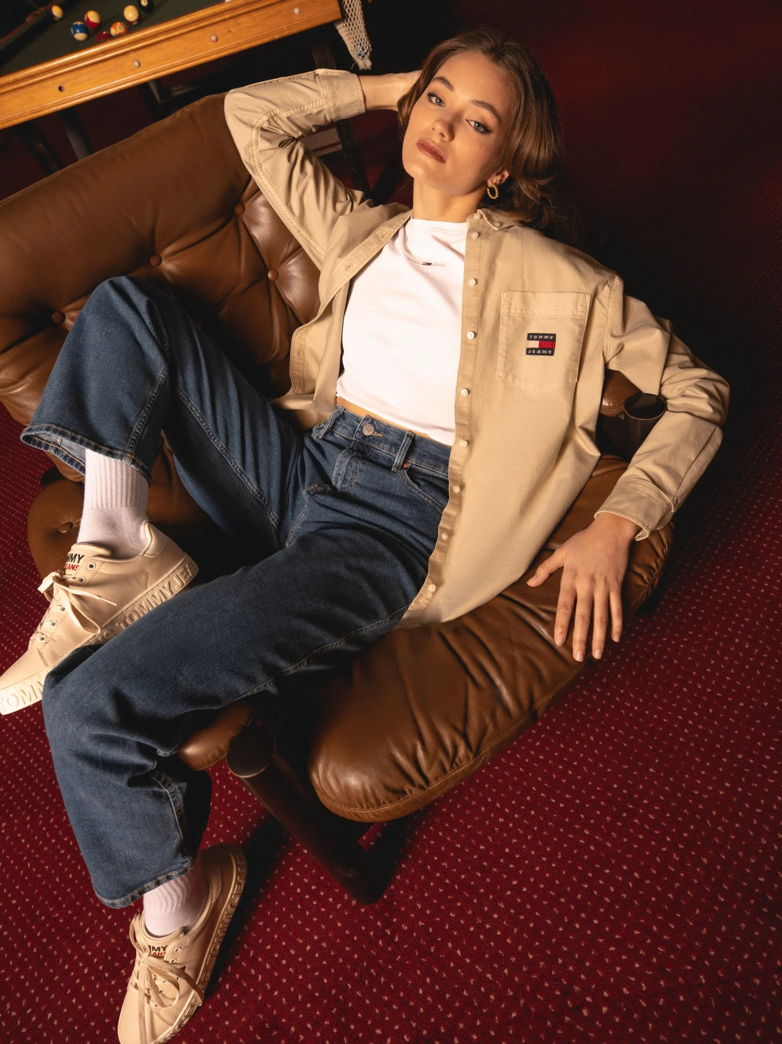 Boyfriend-Fit Shirt
