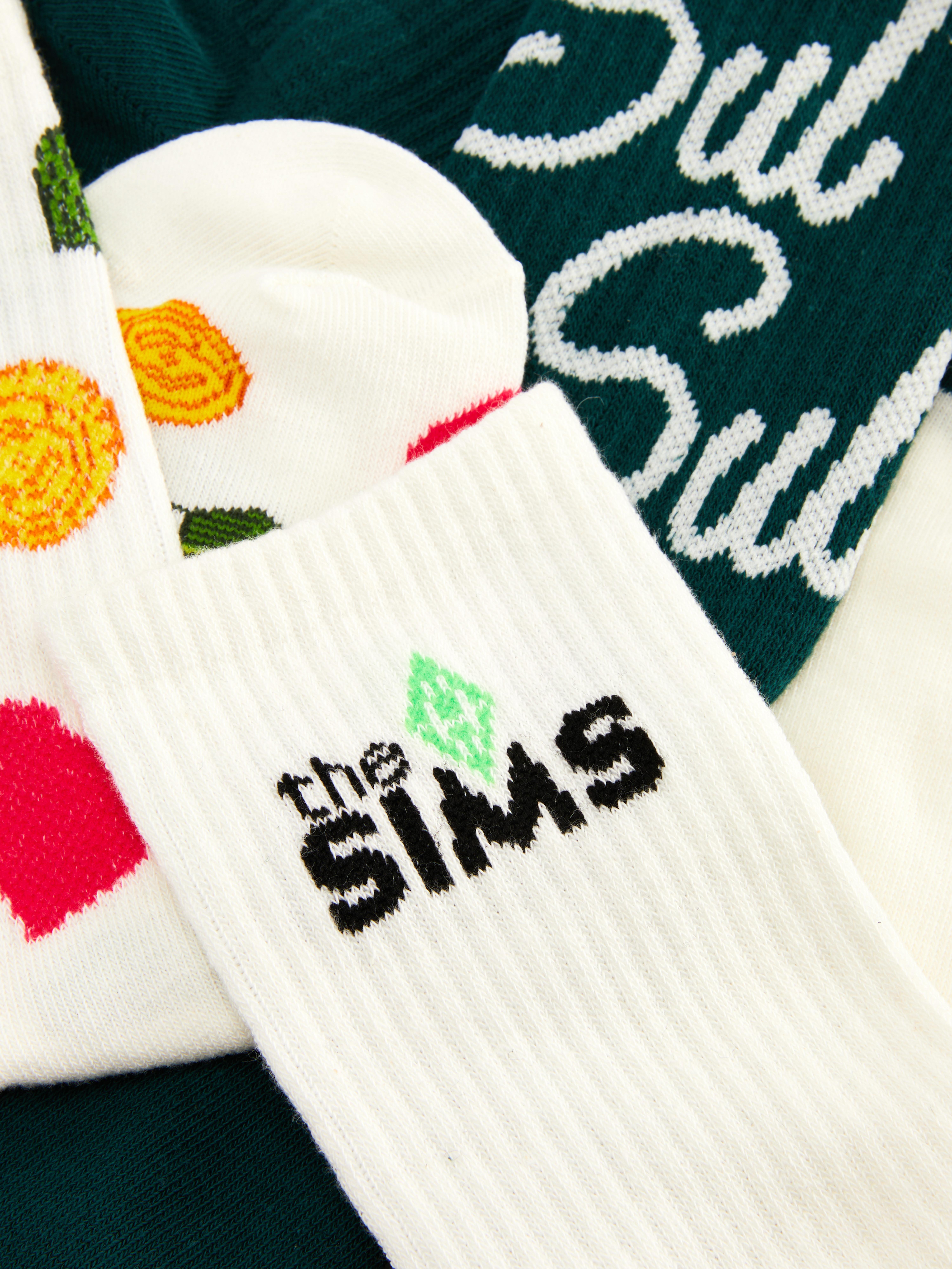 3pk The Sims Crew Socks