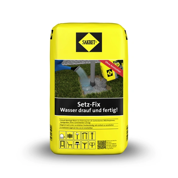 Setz-Fix grau 25 kg