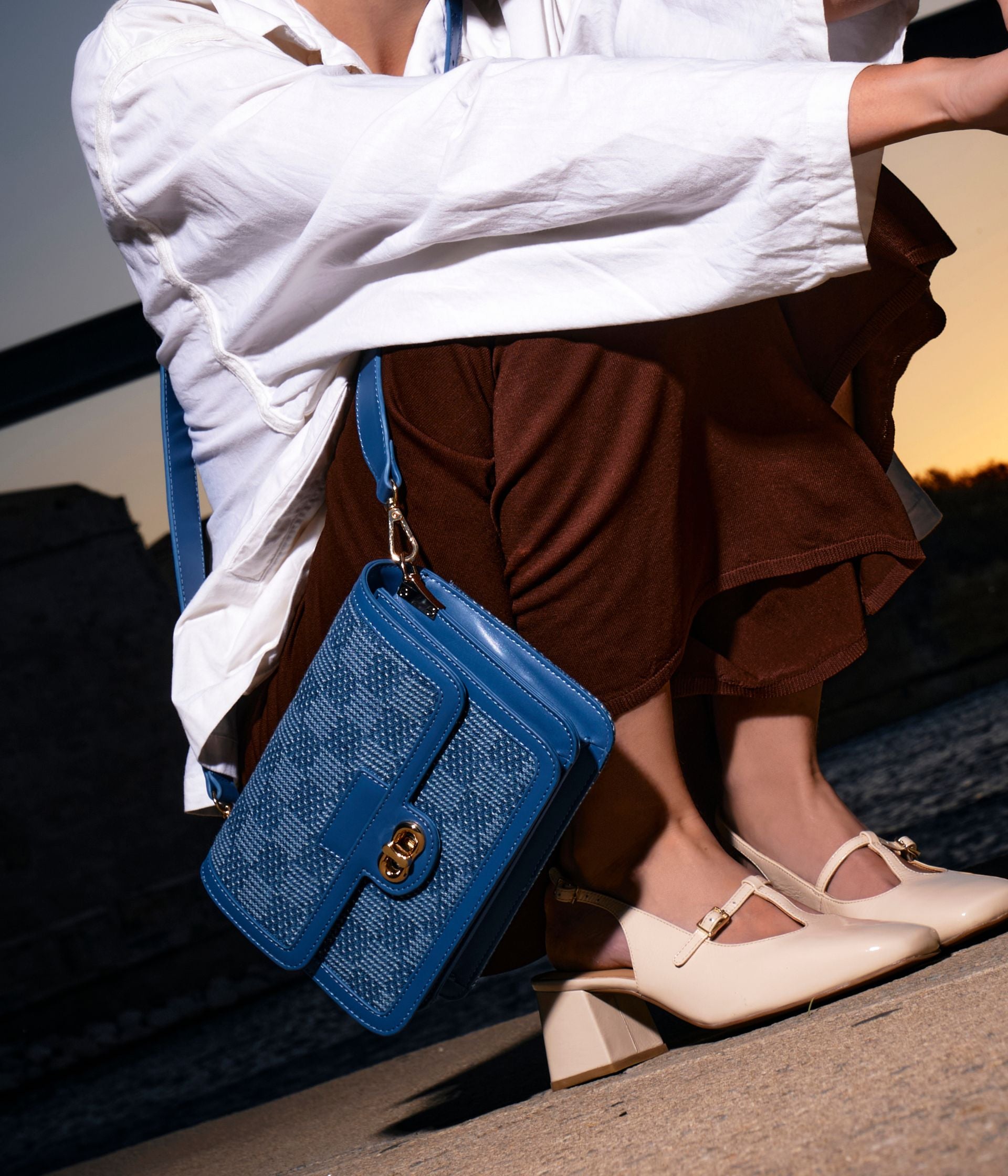 Sac Astrid bleu