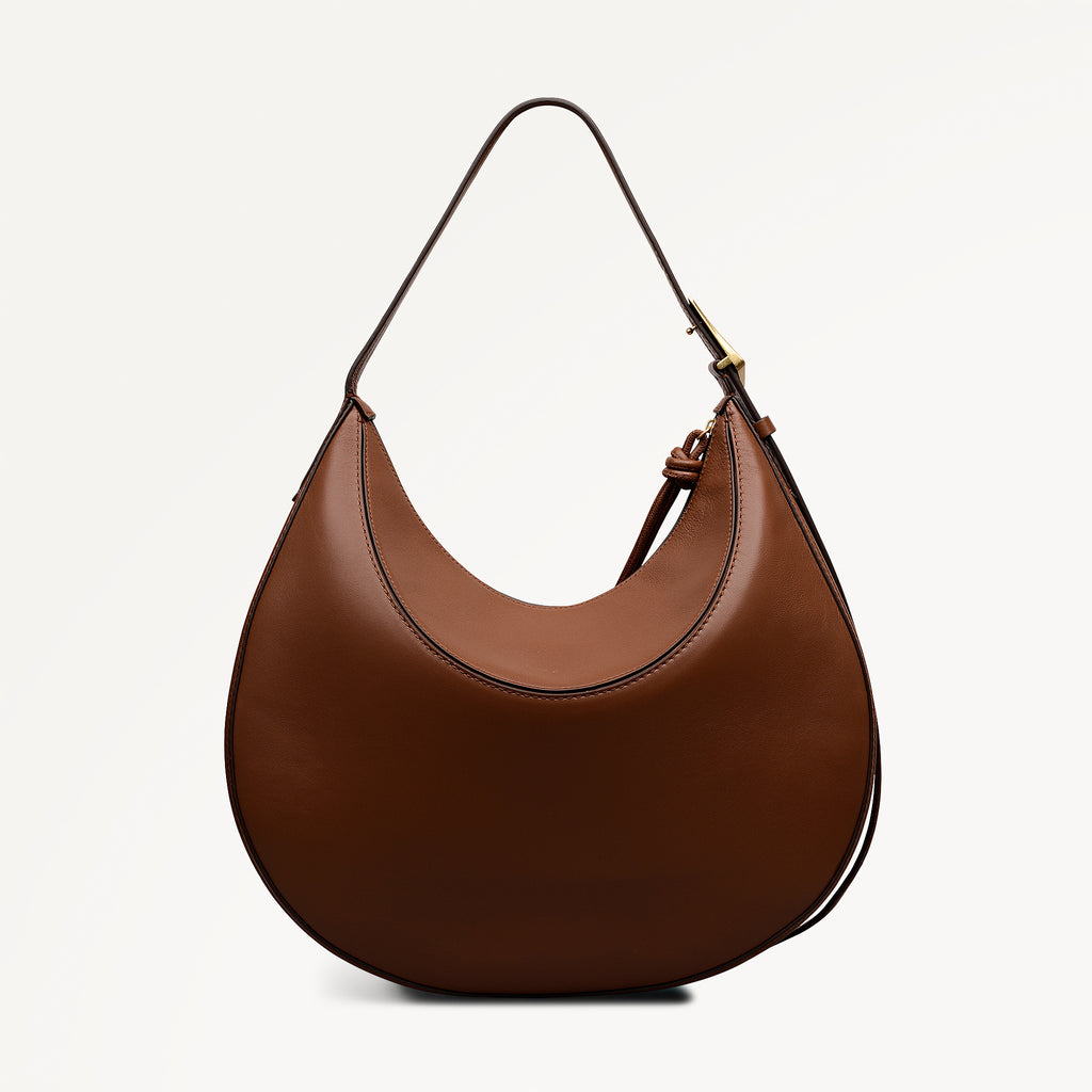 Bliss Crescent - Large Ziptop Shoulder Bag