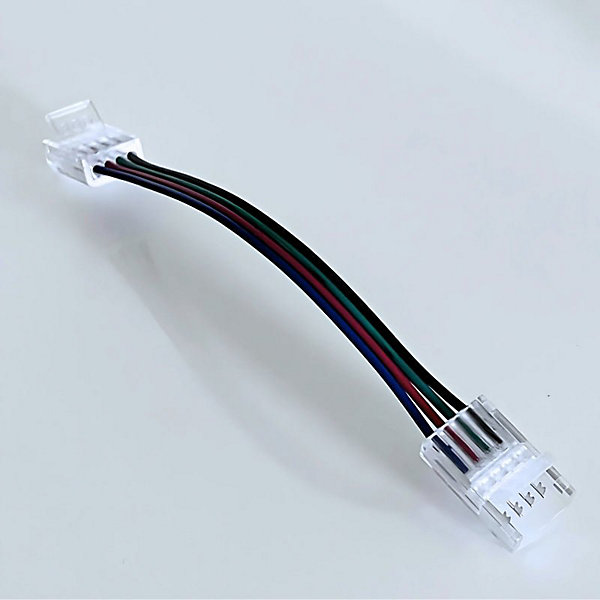 Connecteur Double pour Ruban LED RGB 10mm IP20 - SILAMP