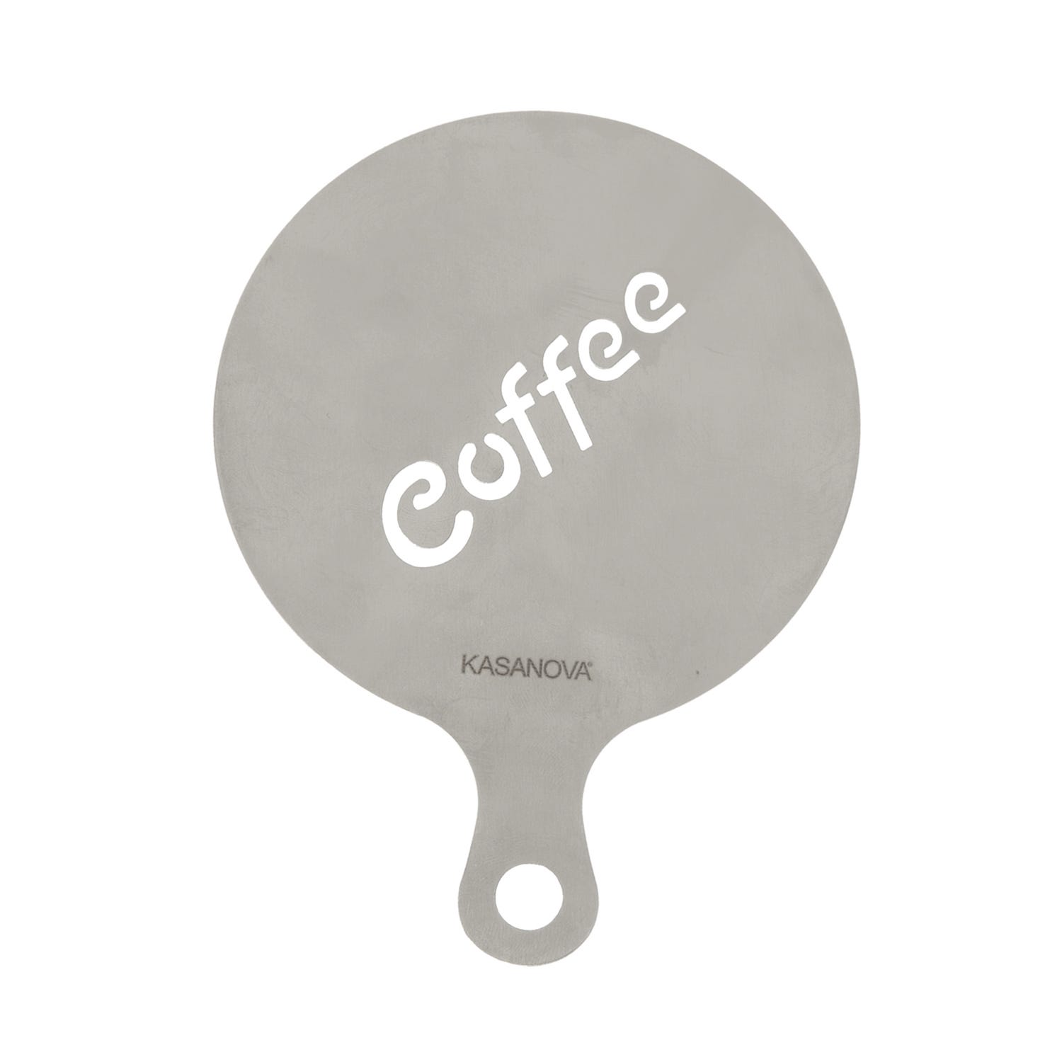 Set stencil con 6 decori in acciaio, da 10 cm