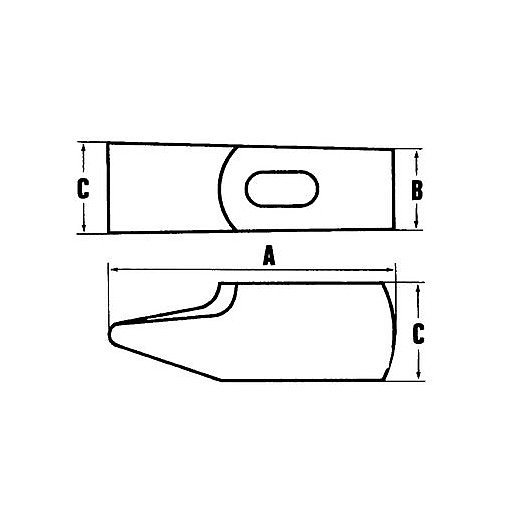 Marteau à main manche Hickory 50mm - MOB OUTILLAGE - 0002500301