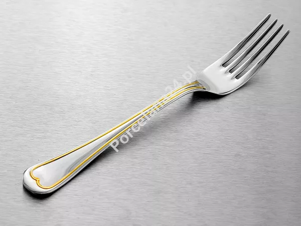 Komplet sztućców 65 cz. na 12 osób Hisar - Topkapi Gold (3.0/2.5 mm) złocone