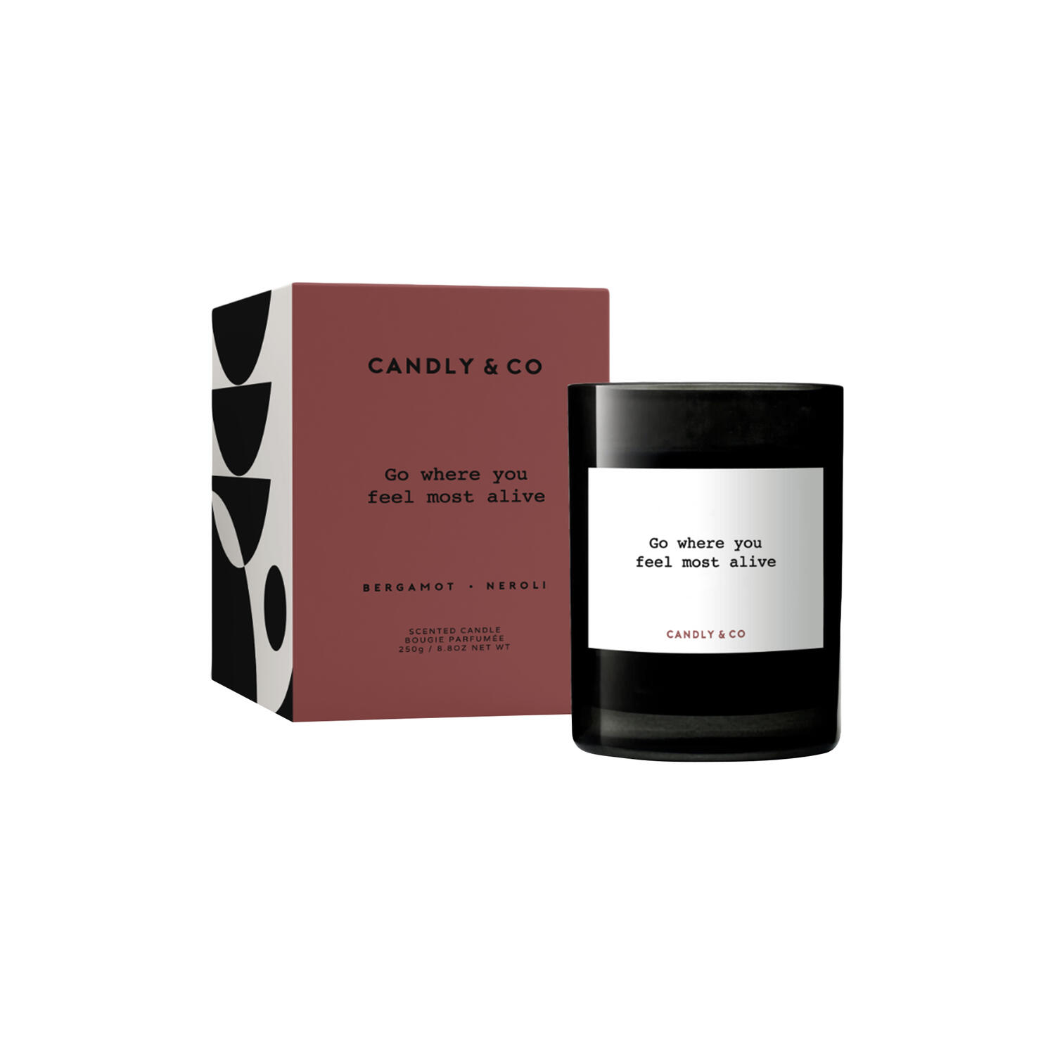 No. 5 Candle, Go where you feel most alive