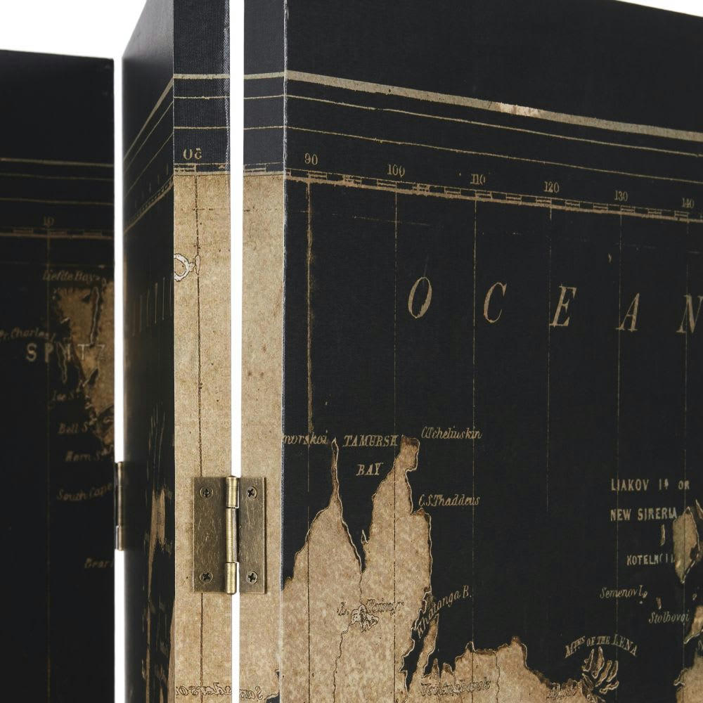 - Paravent explorateur noir