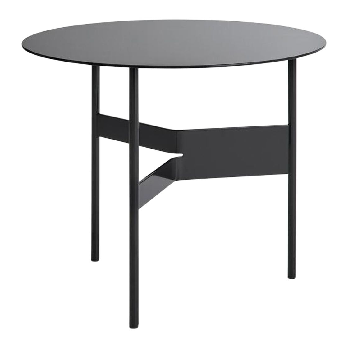 HAY Shim Bijzettafel Ø 54 cm - Zwart