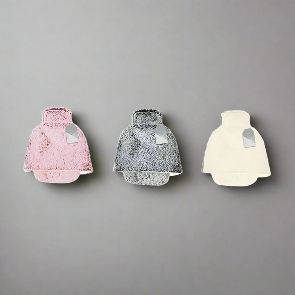 Faux Fur Hot Water Bottle Foot Warmer