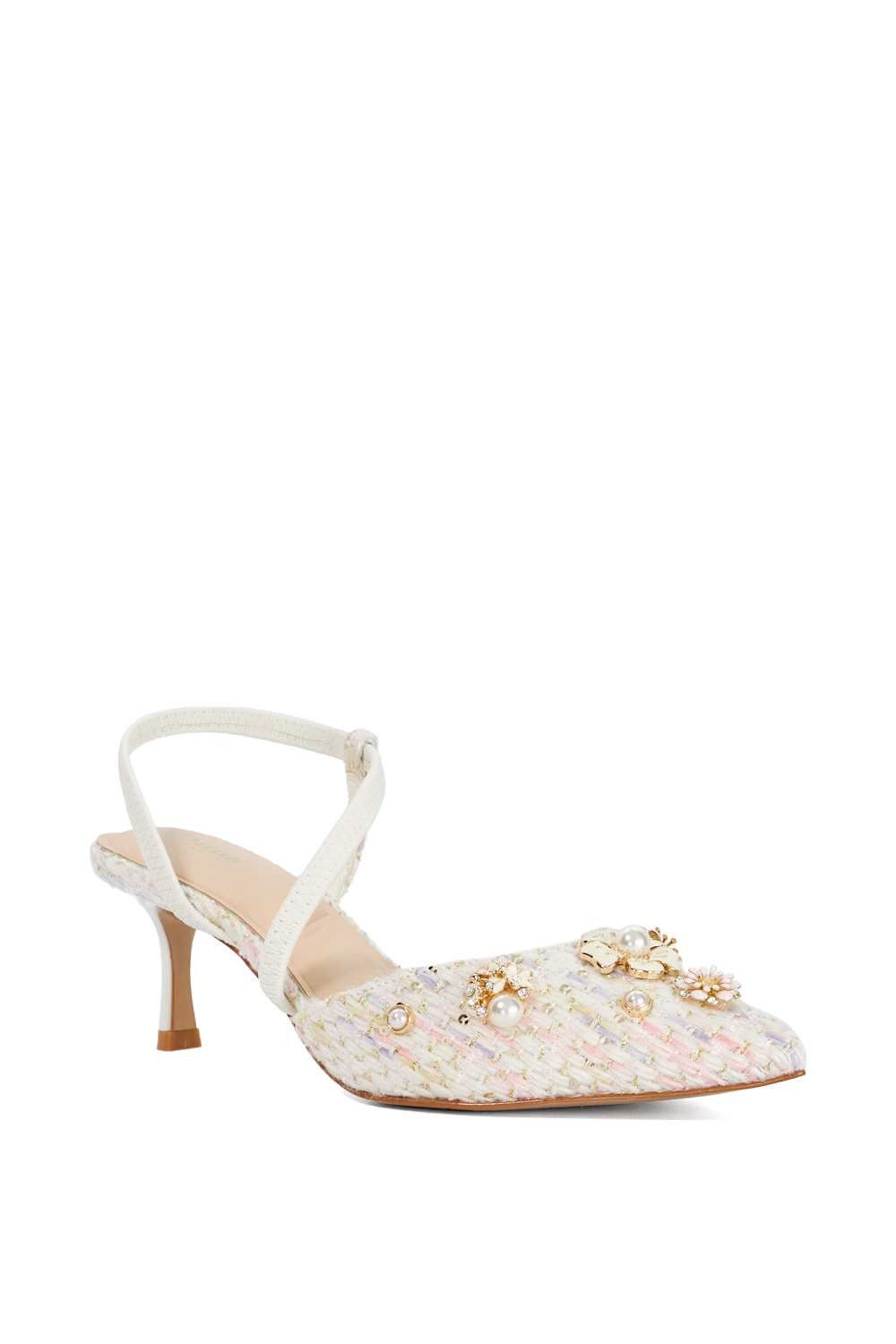 Dune London Wide Fit 'Dyana' Court Shoes