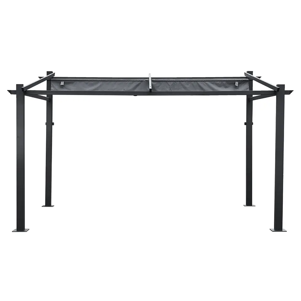 Happy Garden Pergola FR&Eacute;JUS - Grijs - Aluminium