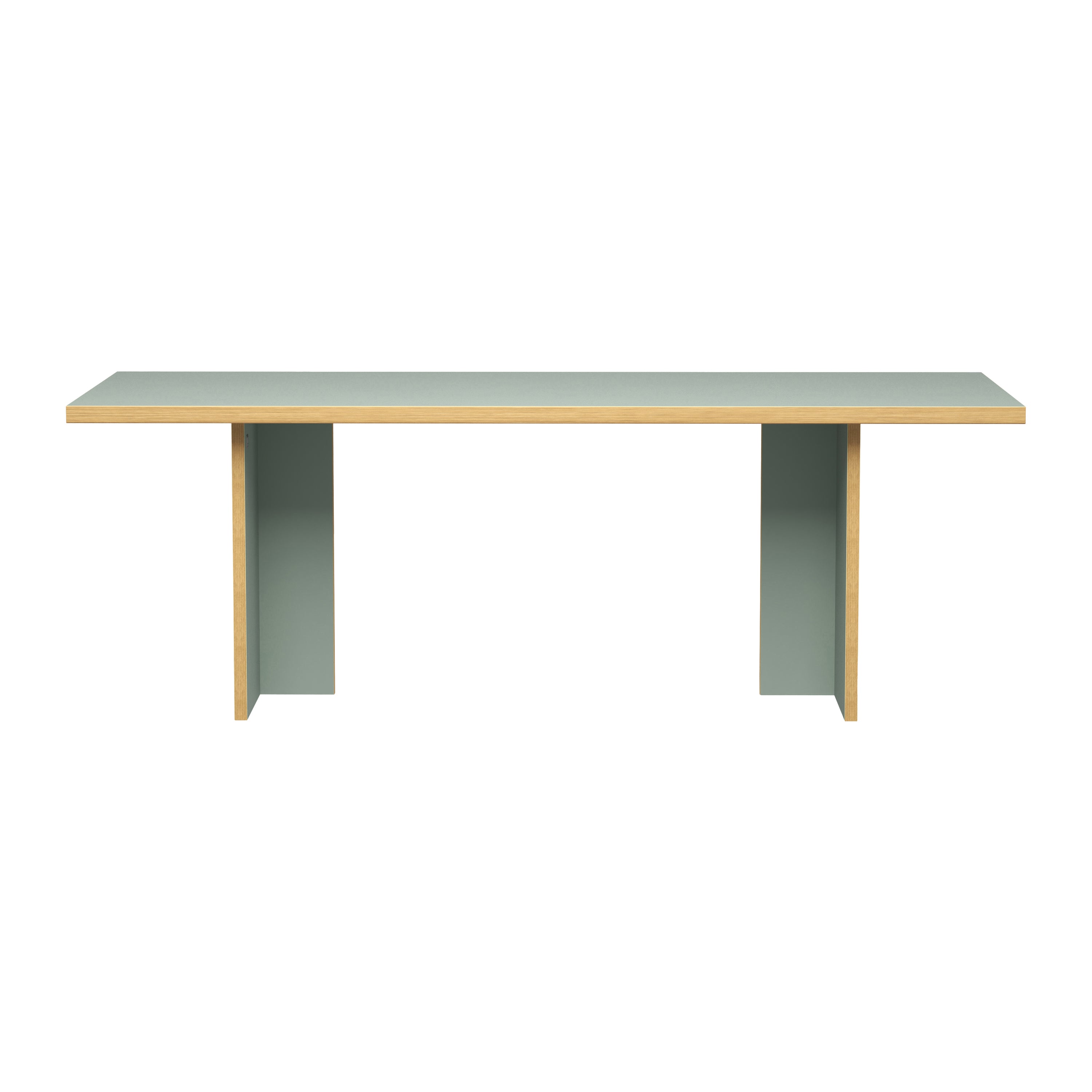 HKliving Dining Table Eettafel - 220 x 90 cm - Pale Green
