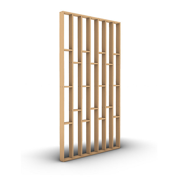 Kit de connexion Claustra MDF imitation chêne 22 x 170 mm Foge