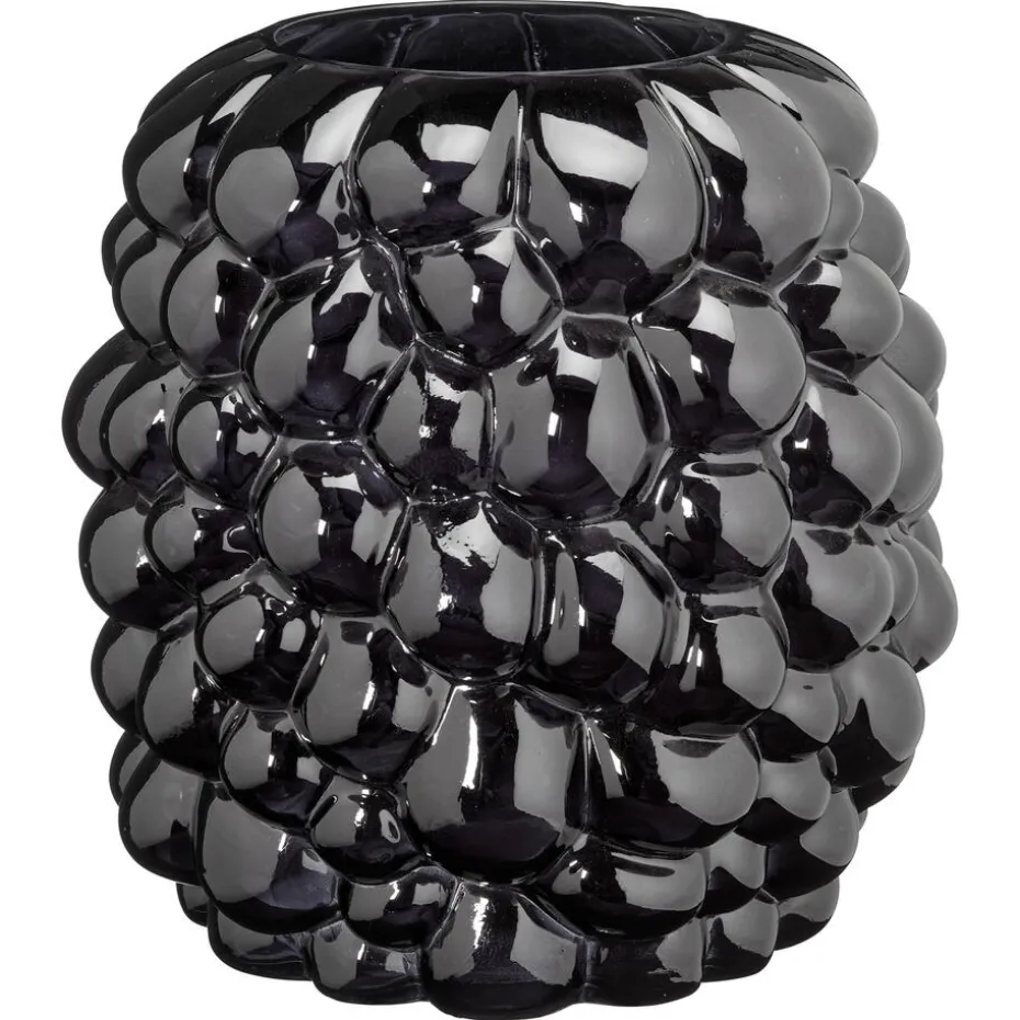 Kwantum Vazen & Potten | Vaas Framboos  Zwart