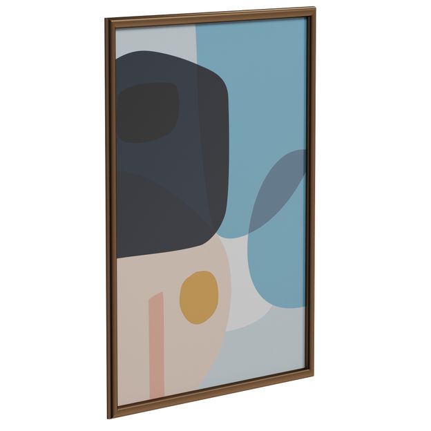 QUADRO PASTEL ORGANIC I 61 CM X 81 CM