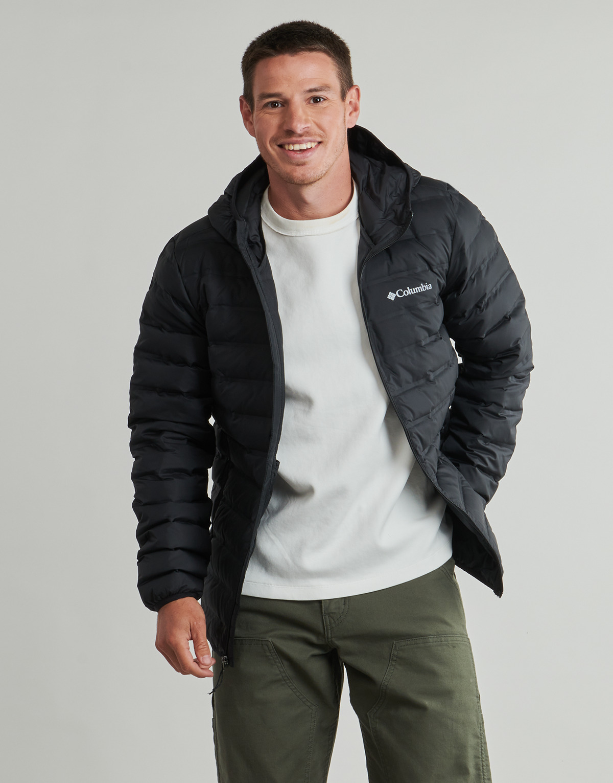 Columbia - LAKE 22 II DOWN HOODED JACKET - Black