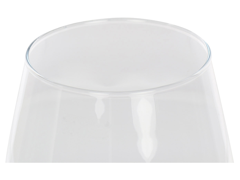 Wazon szklany 30 cm transparentny