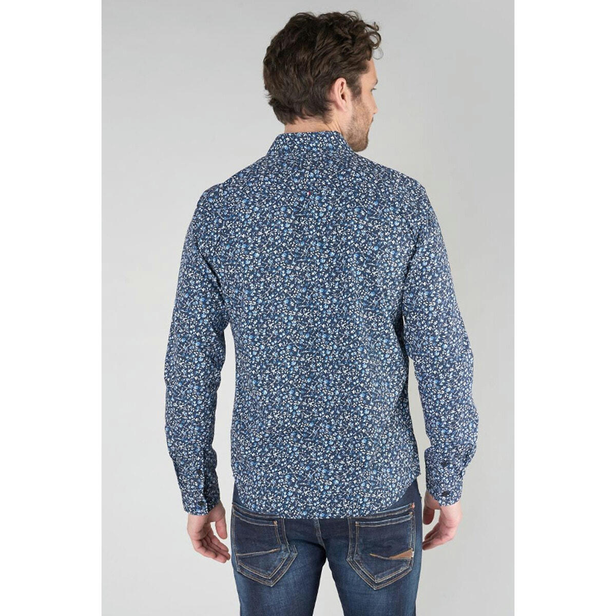 Chemise Nobel à motif fleuri