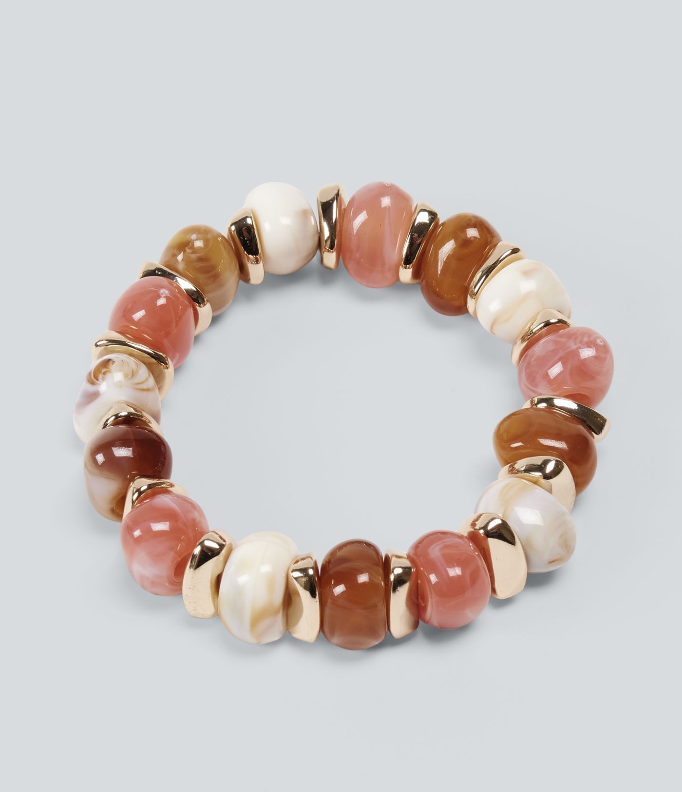Bracelet à perles colorés