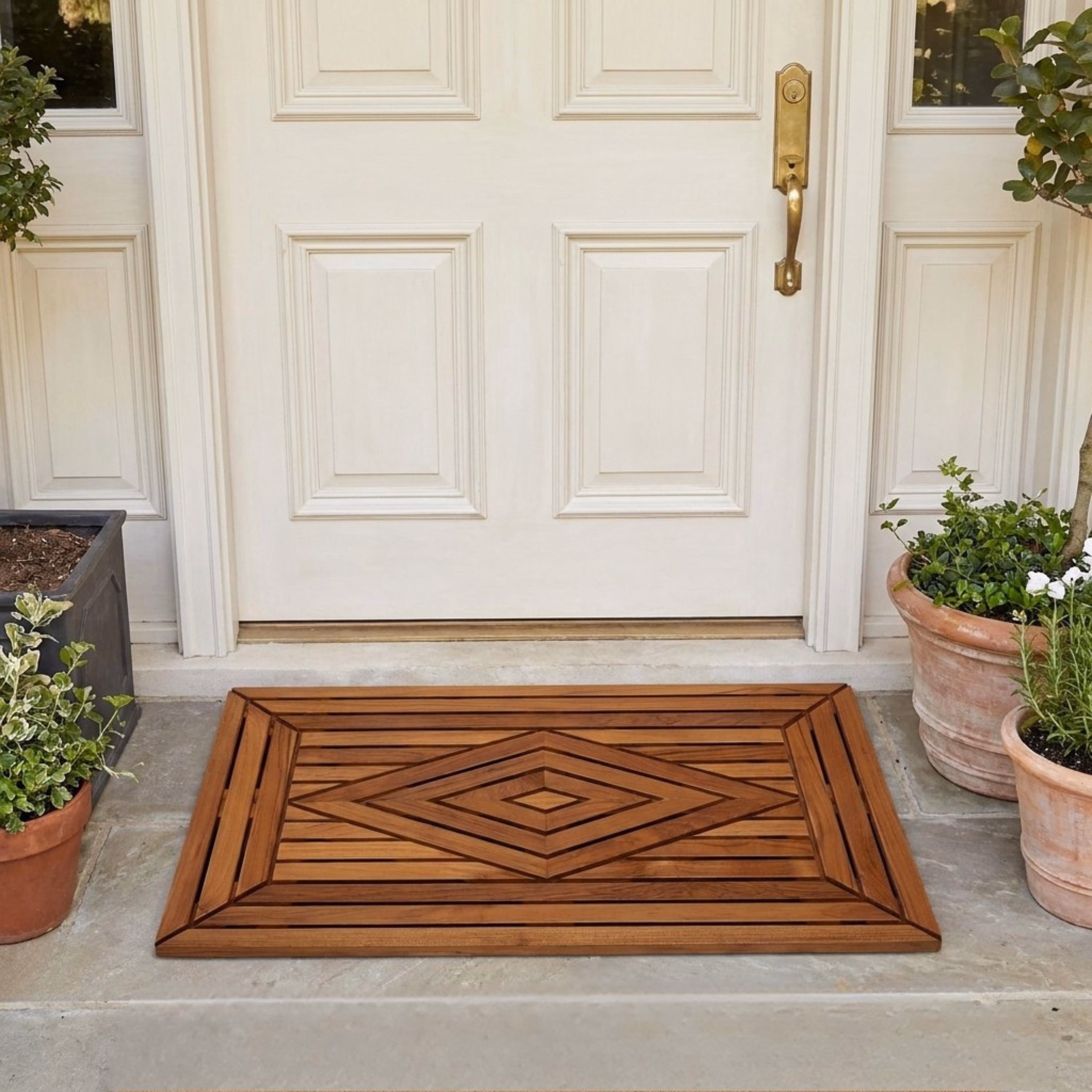 Our Designer Teak Shower Mat—Enriching Your Bathroom With Timeless Beauty