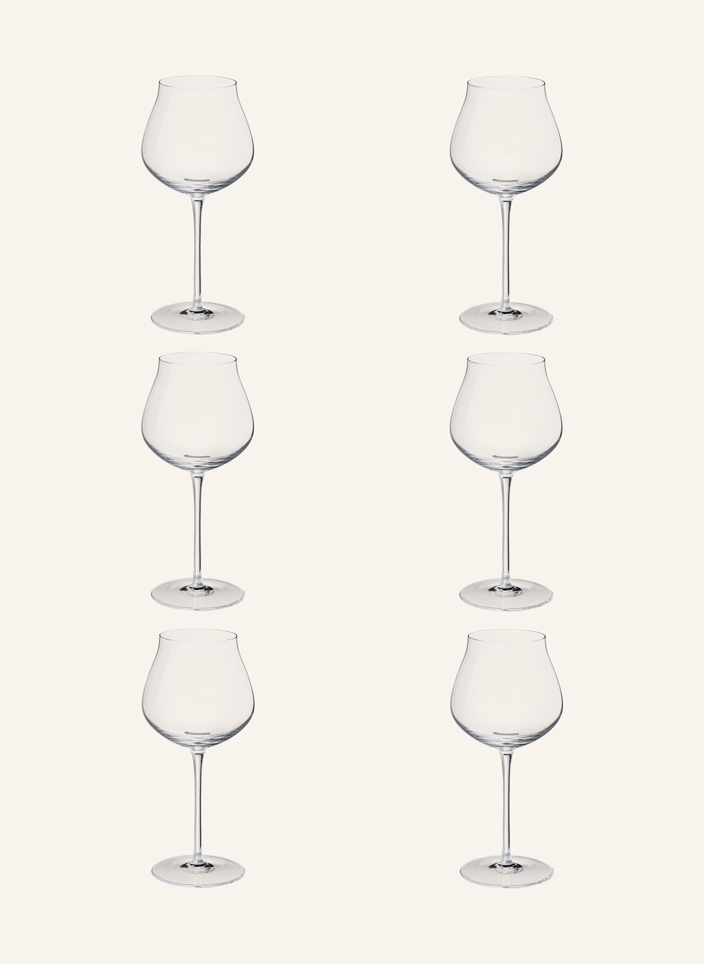 GEORG JENSEN 6er-Set Weingläser SKY