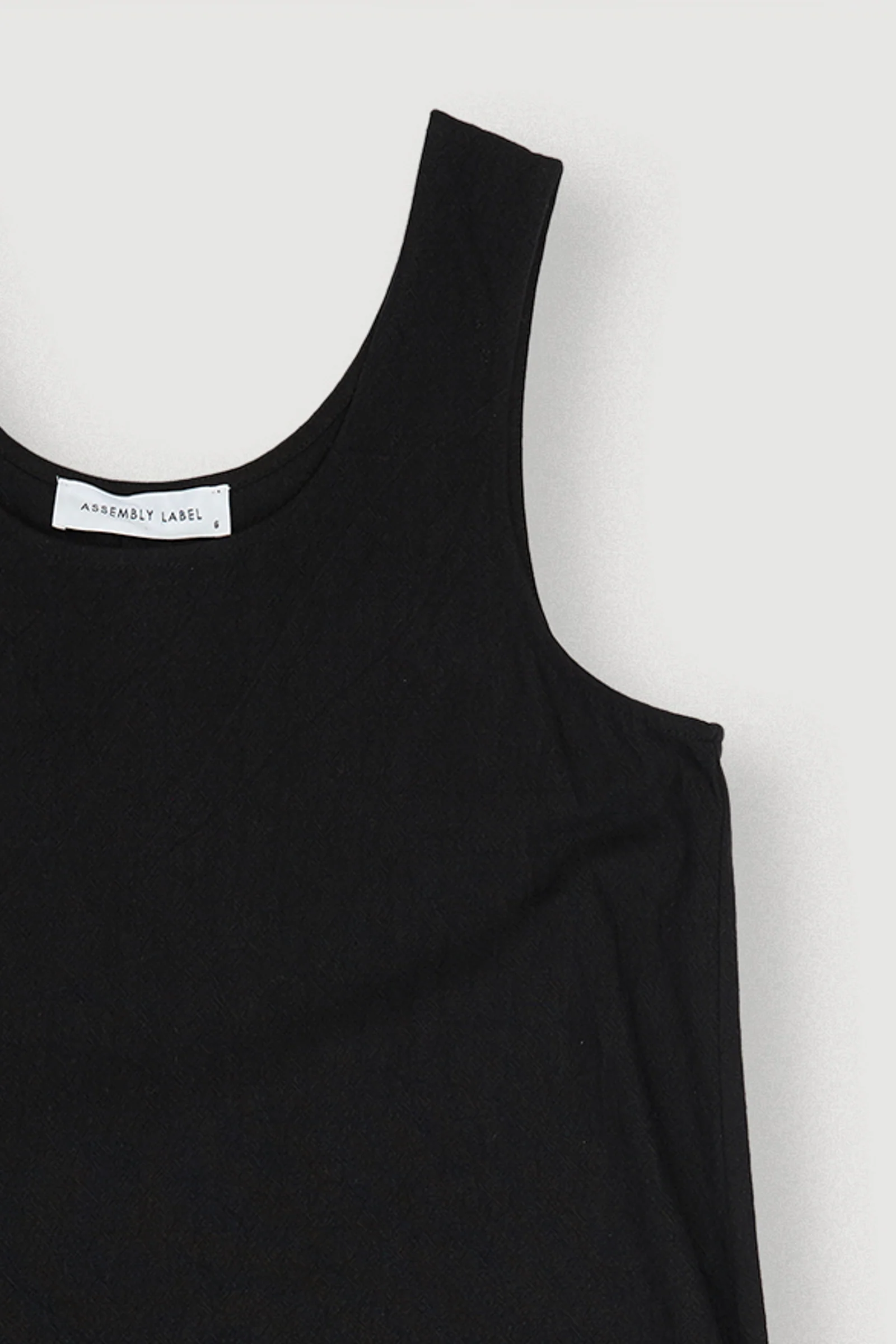 Re-Worn Womens Linen Blend Tank Dress