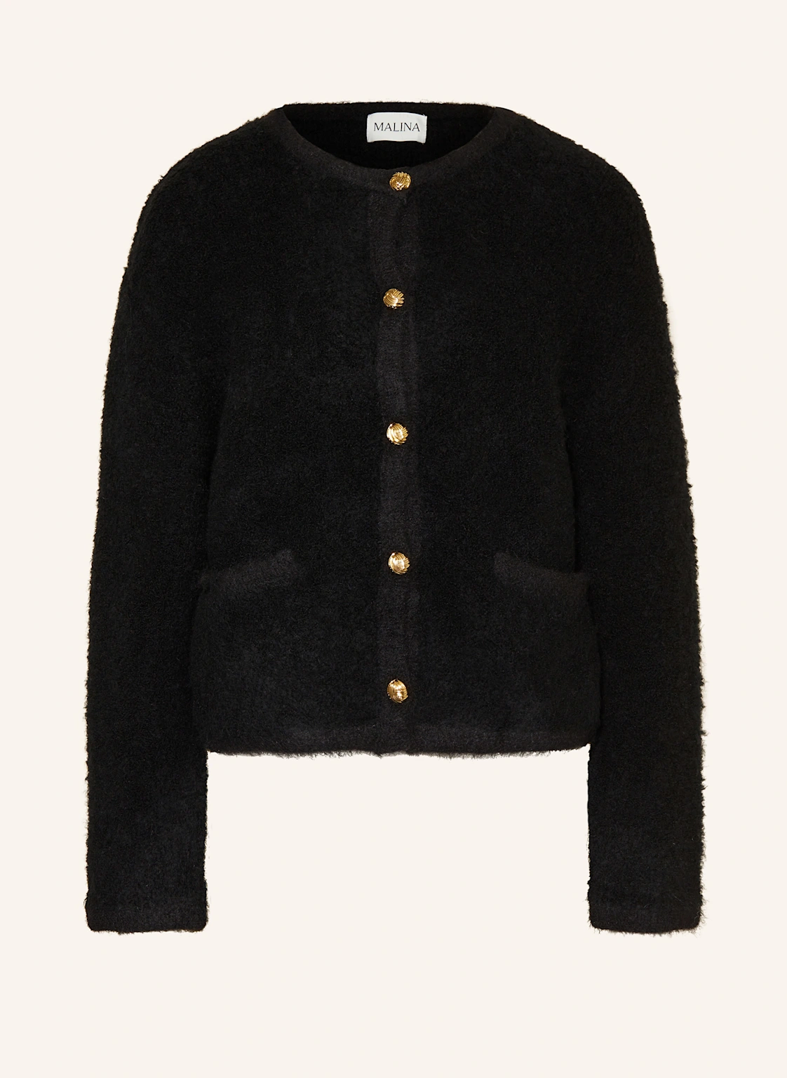 MALINA Strickjacke CARLY aus Frottee