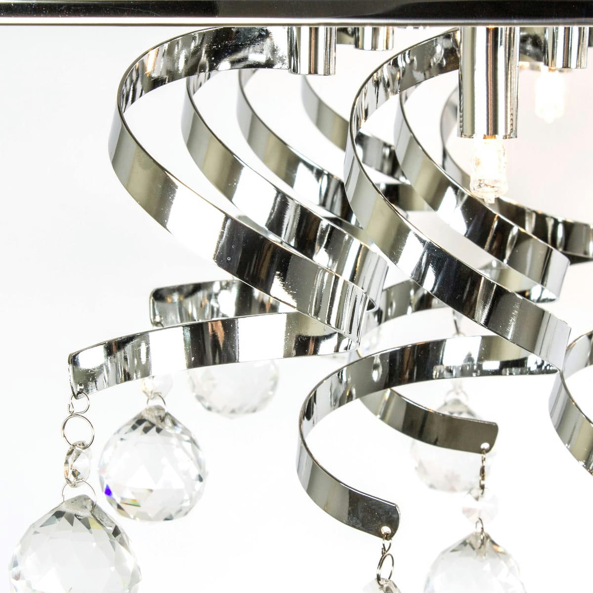 PAOLA - Plafonnier en verre transparent