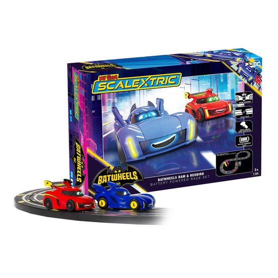 My First Scalextric Batwheels Batman vs Robin Race Set