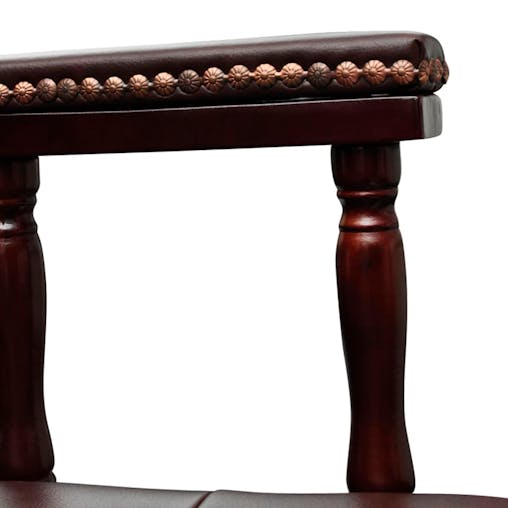 NNEVL Swivel Office Chair Brown