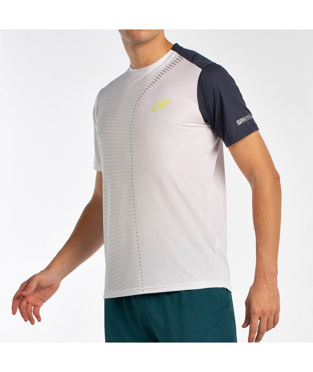 CAMISETA BULLPADEL LLICO BLANCO