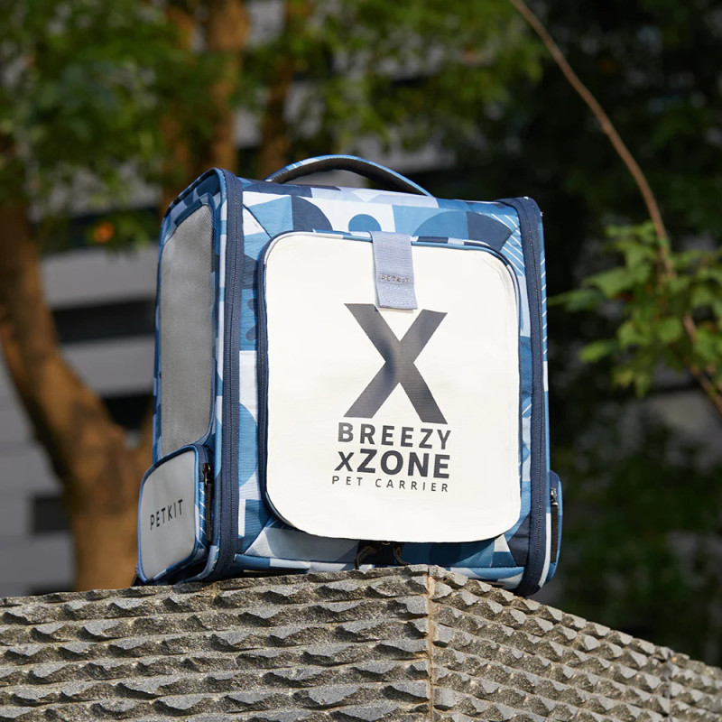 Sac de voyage pour chien et chat Breezy X-Zone bleu PETKIT