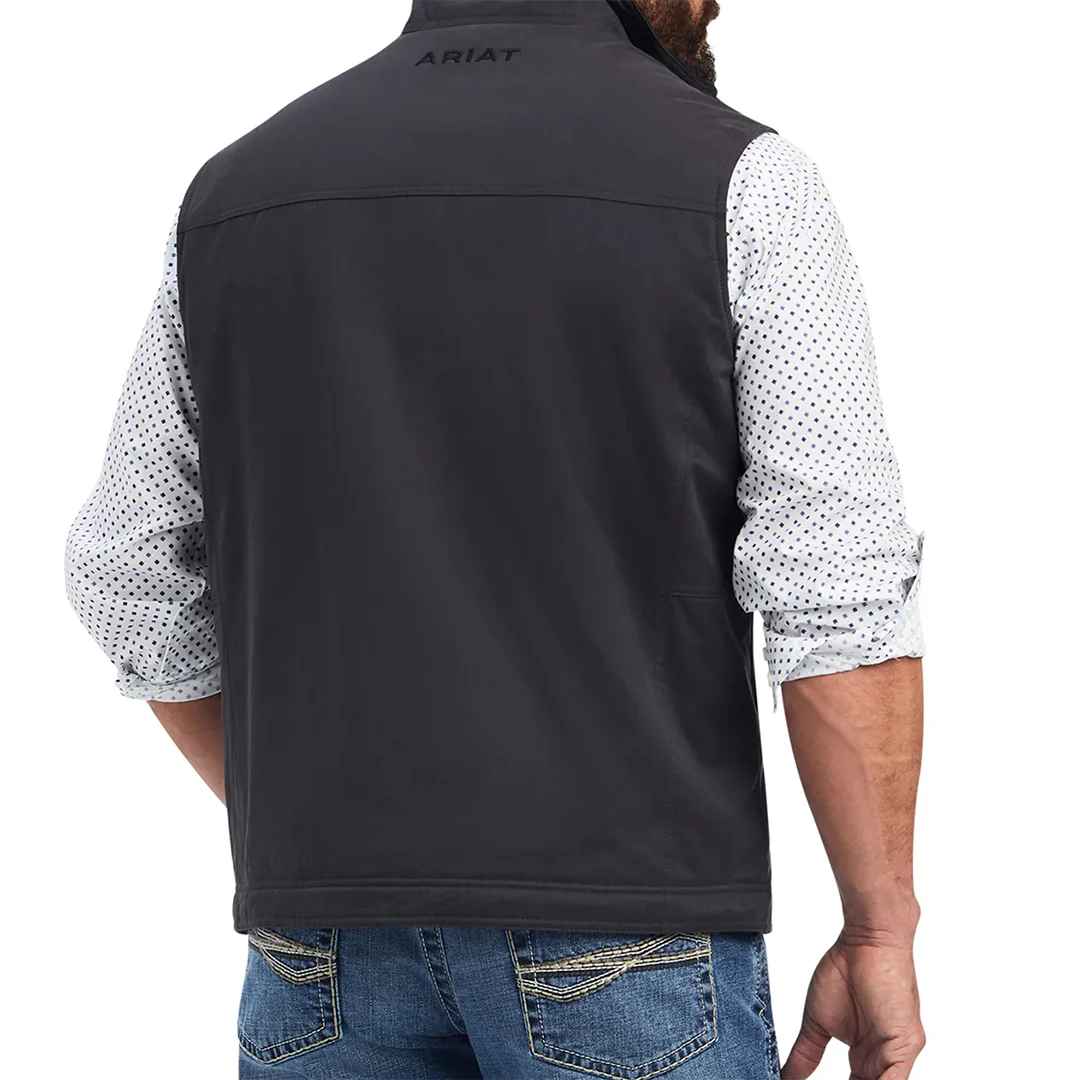 Мужской утепленный жилет Ariat Grizzly из парусины