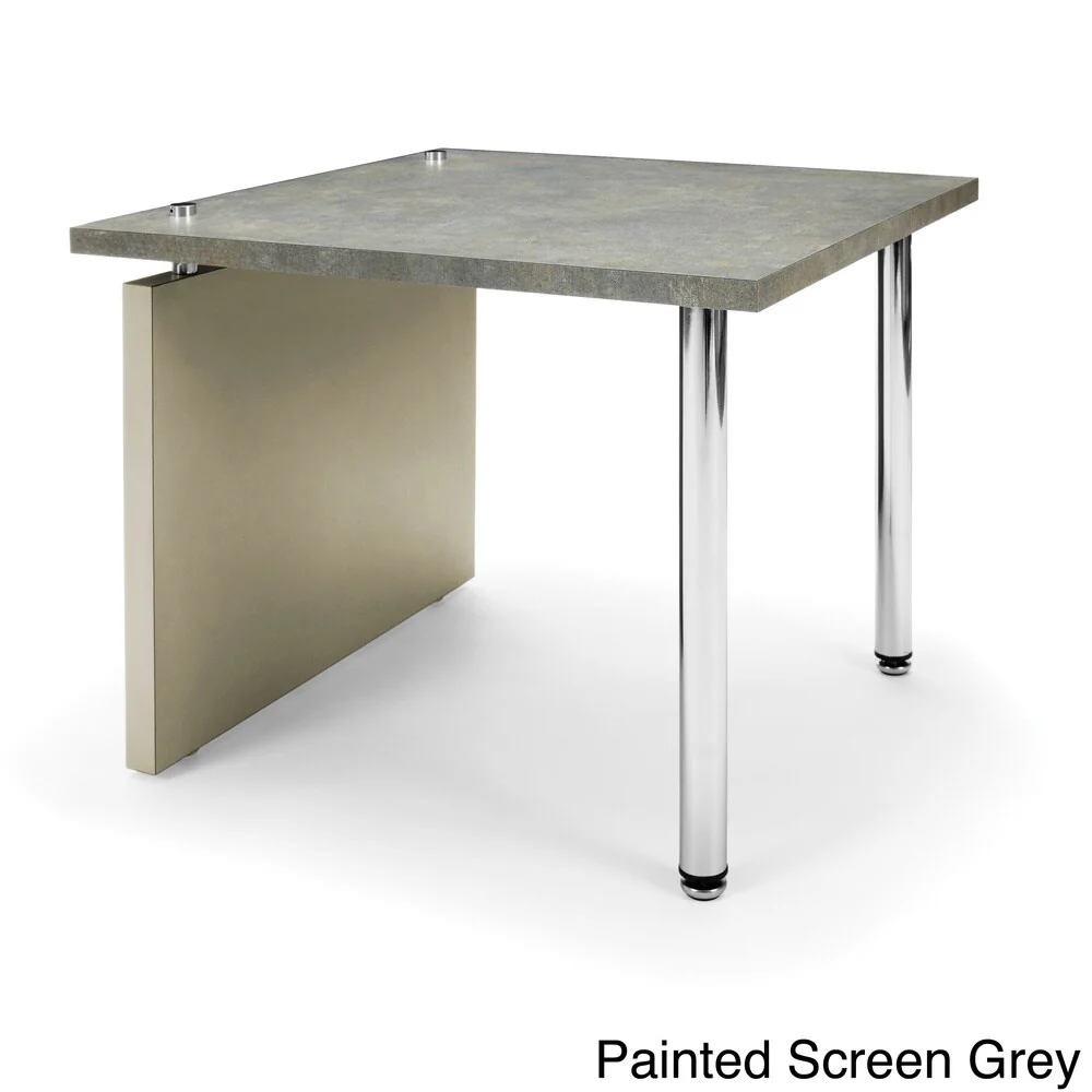 OFM Profile Series 26-inch Black Top Central Table