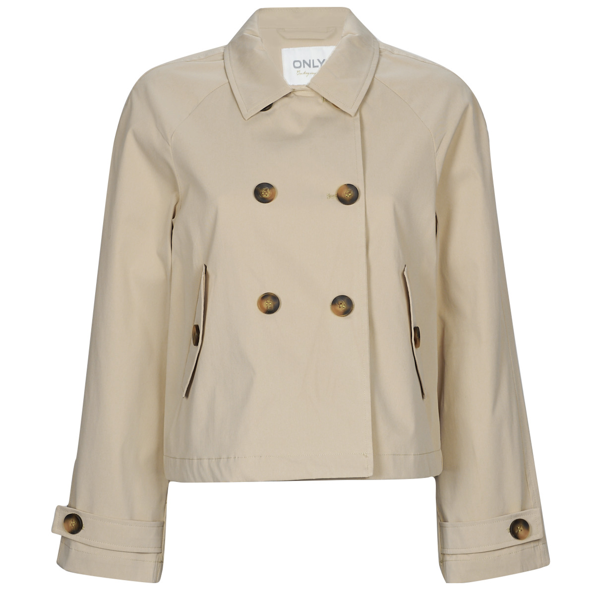 Only - ONLAPRIL SHORT TRENCHCOAT CC - Beige